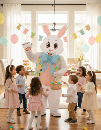 Inflatable Easter Bunny Costume for Adults