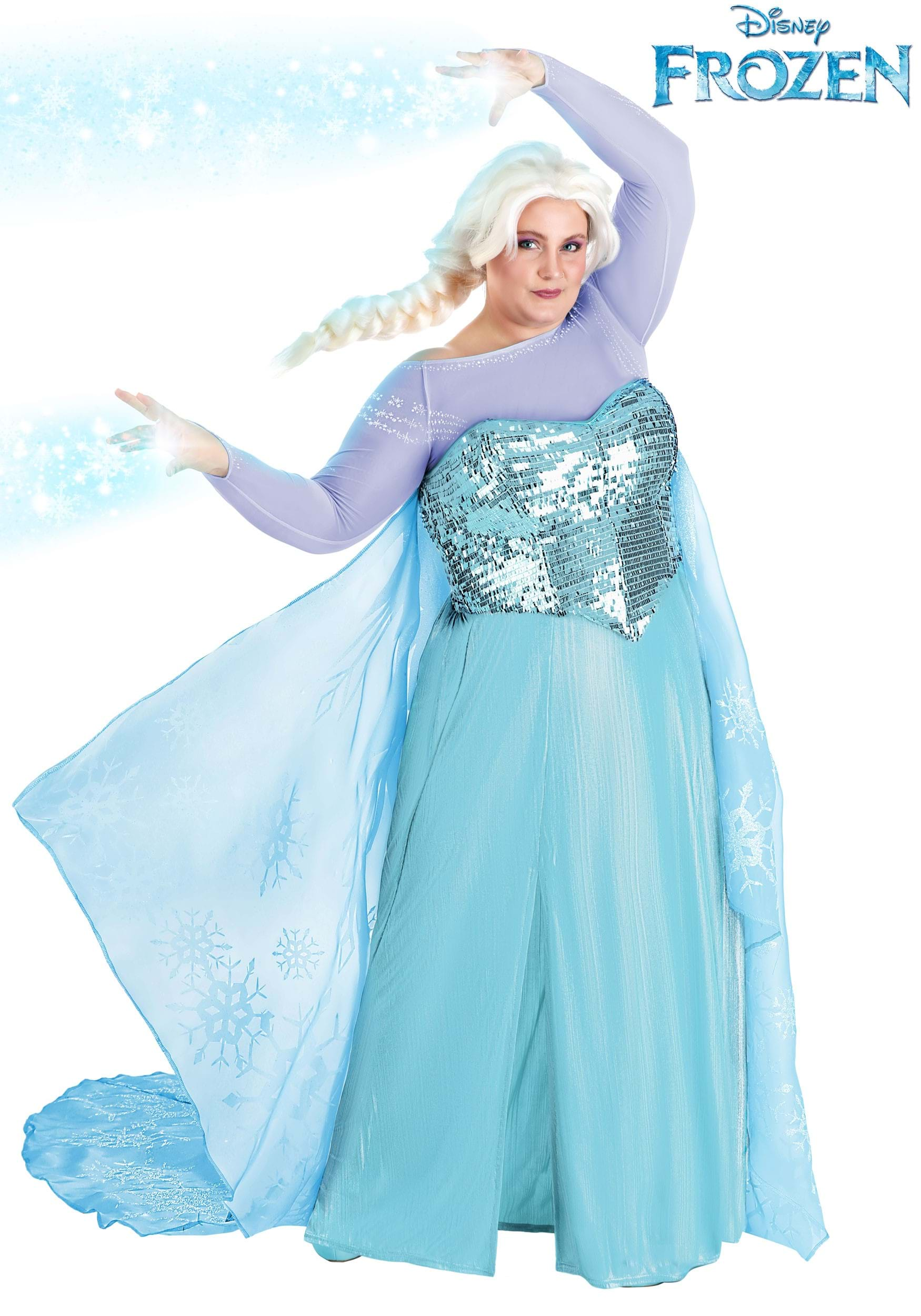 Plus Size Premium Disney Frozen Women s Elsa Costume