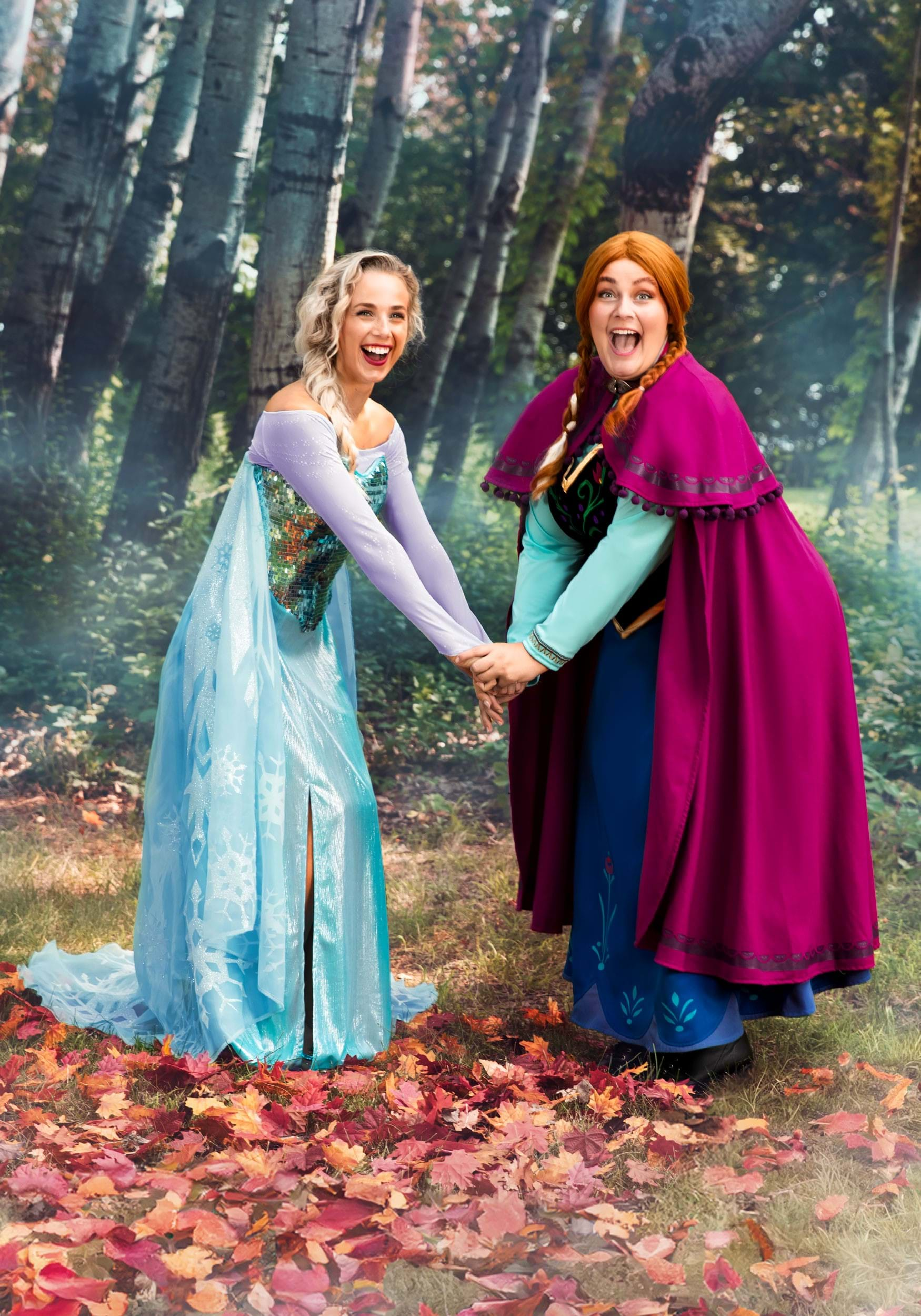 Plus Size Premium Disney Frozen Anna Costume for Women Disney Costumes