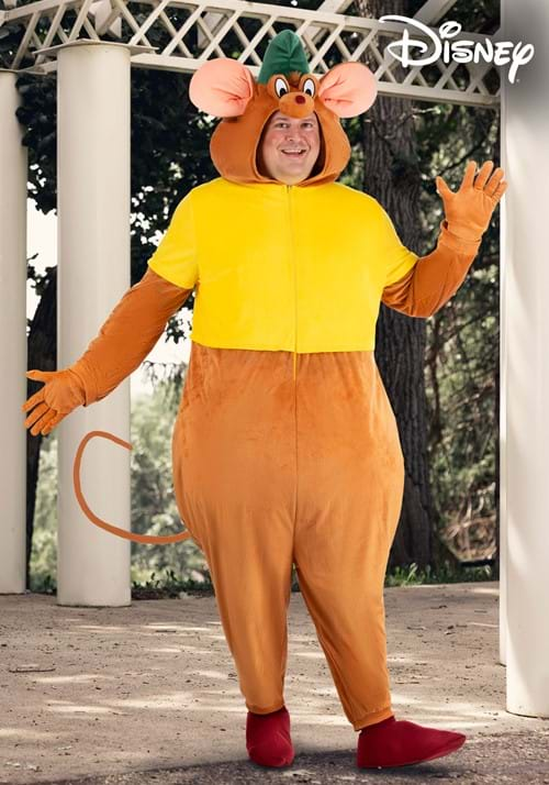  Cinderella Plus Size Adult Deluxe Gus Gus Costume