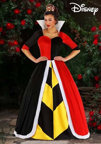 Adult Deluxe Disney Queen of Hearts Costume