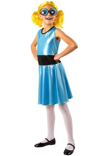 Girls Powerpuff Girls Bubbles Costume