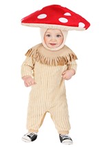 Infant Teeny Toadstool Mushroom Costume Alt 2