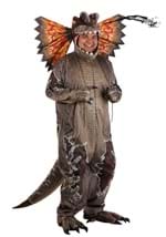 Plus Size Deluxe Dilophosaurus Adult Costume Alt 3