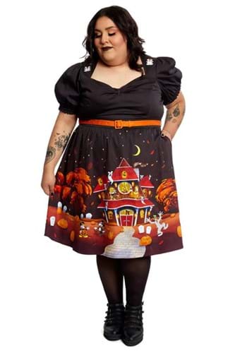 Disney Haunted House Stitch Shoppe by Loungefly Dress