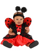 Infant Little Ladybug Costume Dress Alt 2