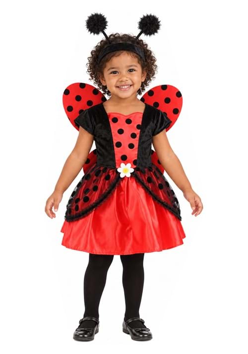 Little Ladybug Toddler Costume Dress New Main