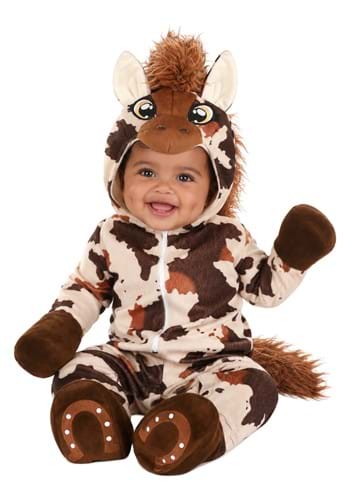 Deluxe Infant Brown Spotted Horse Costume UPD 1