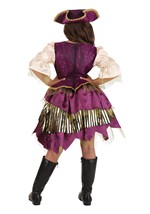 Kid's Premium Purple Pirate Costume Alt 3