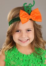 Toddler Shimmering Pumpkin Costume Alt 1
