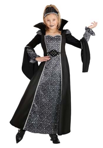 Girls Sorceress Queen Costume Dress