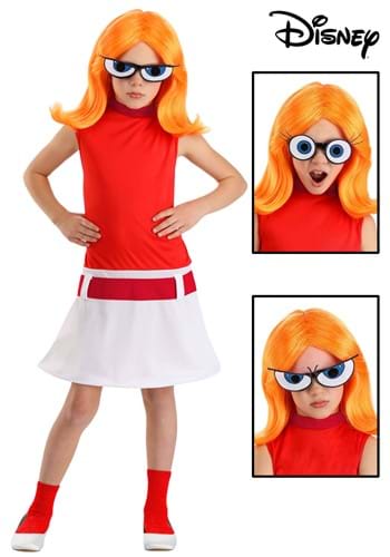 Girls Disney Phineas Ferb Candace Flynn Costume