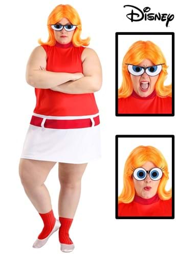 Plus Size Disney Phineas and Ferb Candace Flynn Costume
