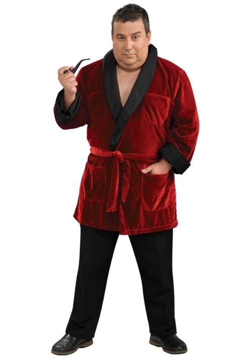 Plus Size Hugh Hefner Costume