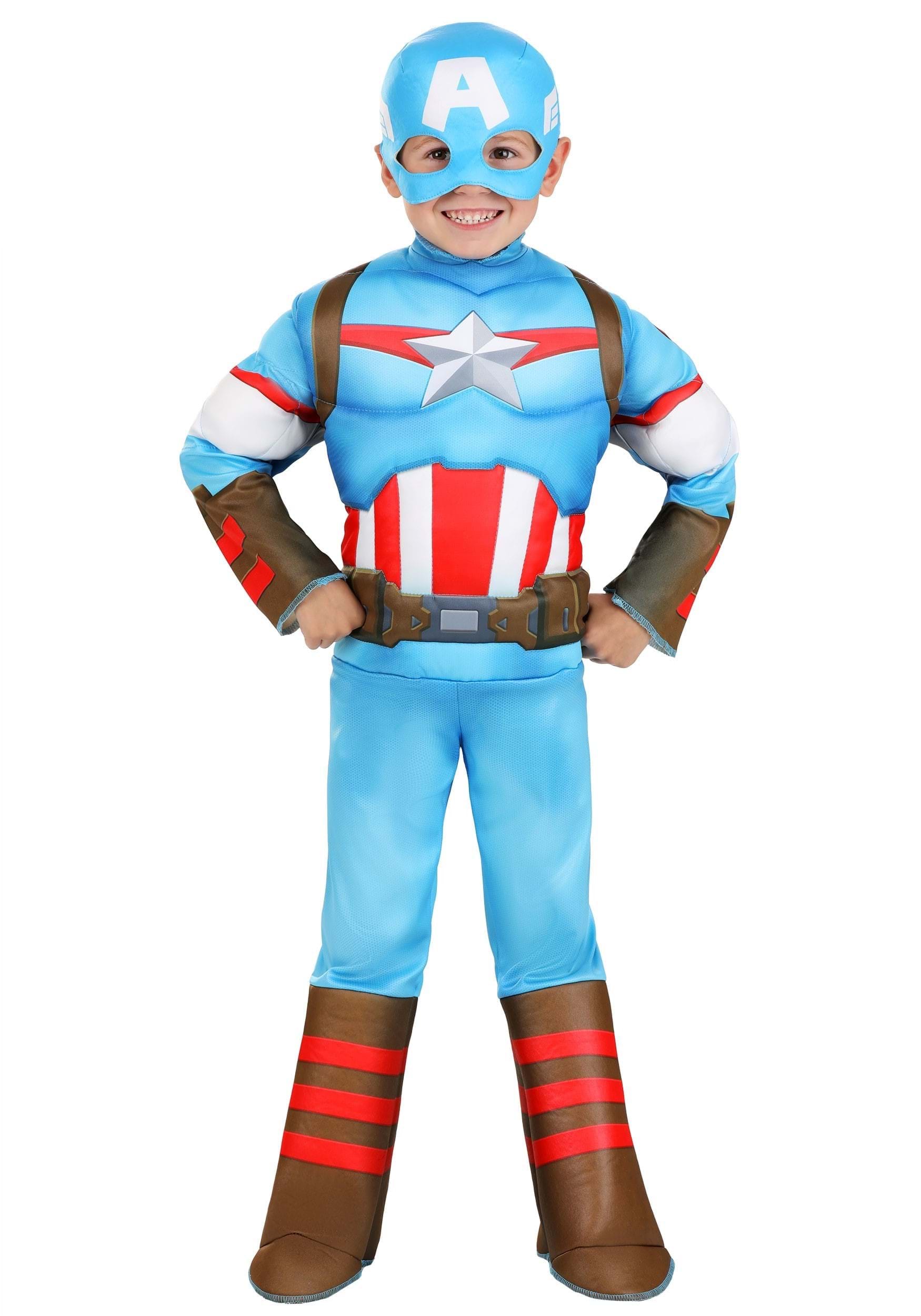 Captain America Mask And Cape For Kids - PKAWAY