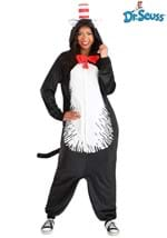 Dr Seuss Cat in the Hat Adult Costume Onesie