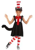 Girls Cat in the Hat Costume Dress Alt 2