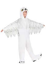 Plush White Owl Costume for Kids Alt 2