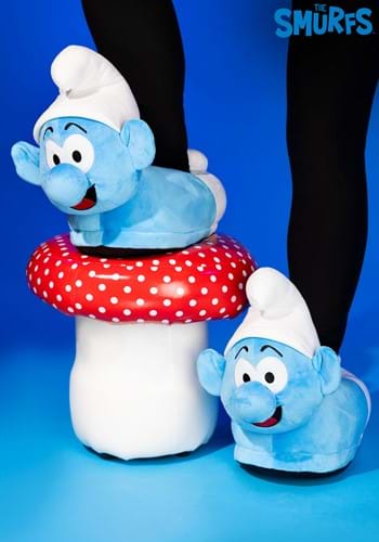 Adult The Smurfs Plush Slippers