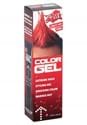 Temporary Color Styling Gel in Red
