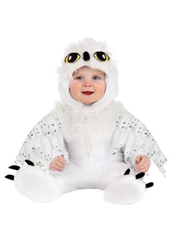 Plush White Owl Infant Costume