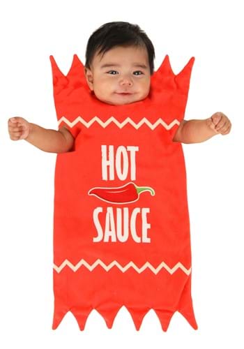 Hot Sauce Infant Costume Bunting