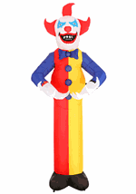 Creepy Clown Inflatable Decoration Alt 1