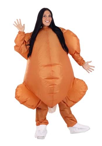 Adult Inflatable Roast Turkey Costume