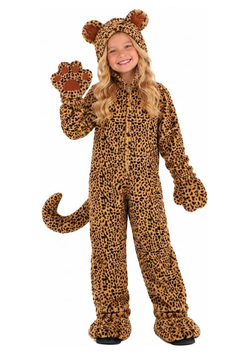 Kid's Luxury Leopard Costume upd