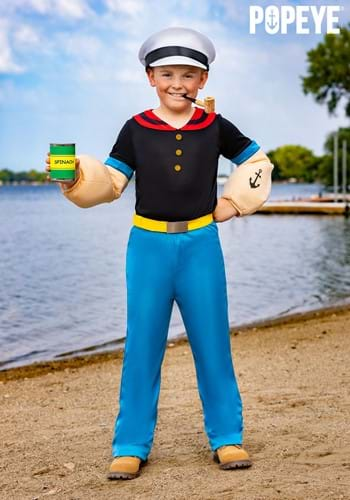 Boy's Deluxe Popeye Costume | Cartoon Character Costumes