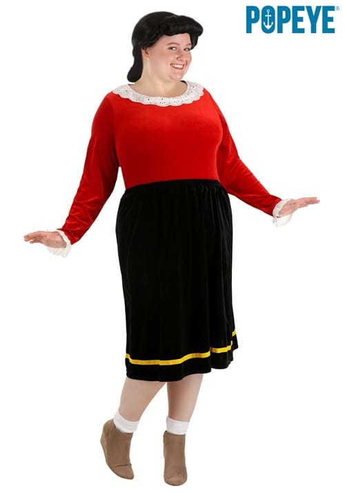 Plus Size Deluxe Olive Oyl Costume