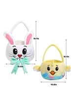 2 Pack Chicken and Bunny Basket Set Alt 2