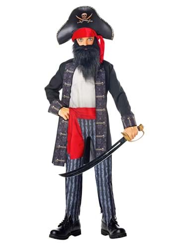 Captain Hook Costume Adult Pirate Halloween Fancy Dress