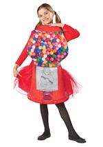 Kid's Colorful Gumball Machine Costume Alt 1