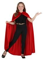 Red Velveteen Cape Alt 2