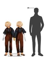 4FT Creepy Twin Boys Animatronic Halloween Prop Alt 4