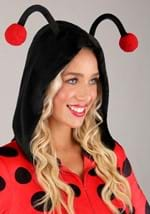 Plus Size Women's Ladybug Costume Romper Alt 2