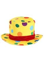 Adult Yellow Clown Top Hat Alt 2