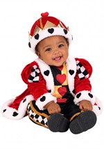 Infant Cutie King of Hearts Costume Alt 1