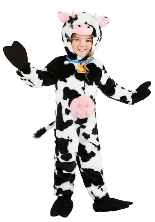 Deluxe Toddler Plush Spotted Cow Costume