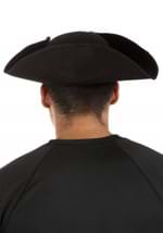 Adult Deluxe Black Tricorn Costume Hat Alt 1