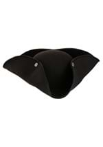 Adult Deluxe Black Tricorn Costume Hat Alt 2