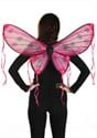 Adult Pink Floral Costume Wings Back UPD