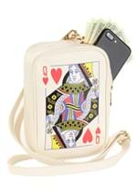 Queen of Hearts Card Costume Purse Alt 1