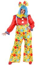 Plus Size Adult Posh Polka Dot Clown Costume