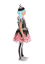 Perfectly Pink Girl's Clown Costume