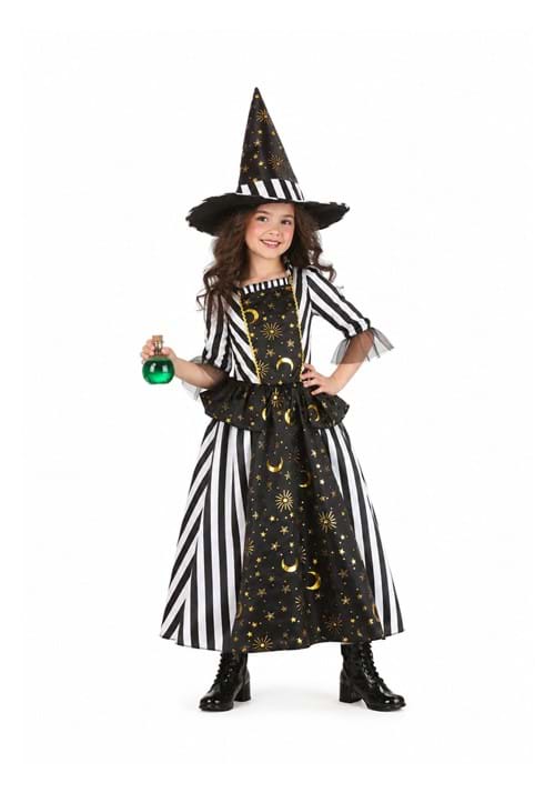 Girls Rococo Witch Costume New Main