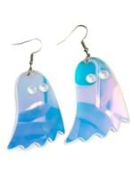 Iridescent Ghost Earrings Alt 1