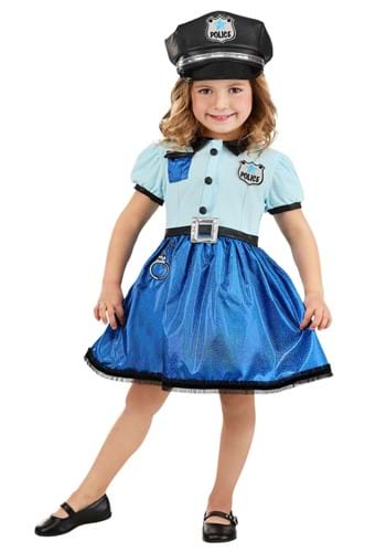 Girls Toddler Cutie Cop Costume Dress