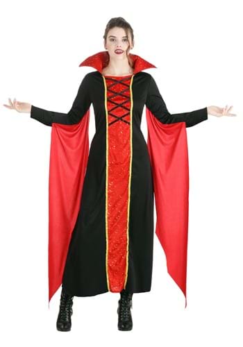Womens Queen Vampire Costume Dress
